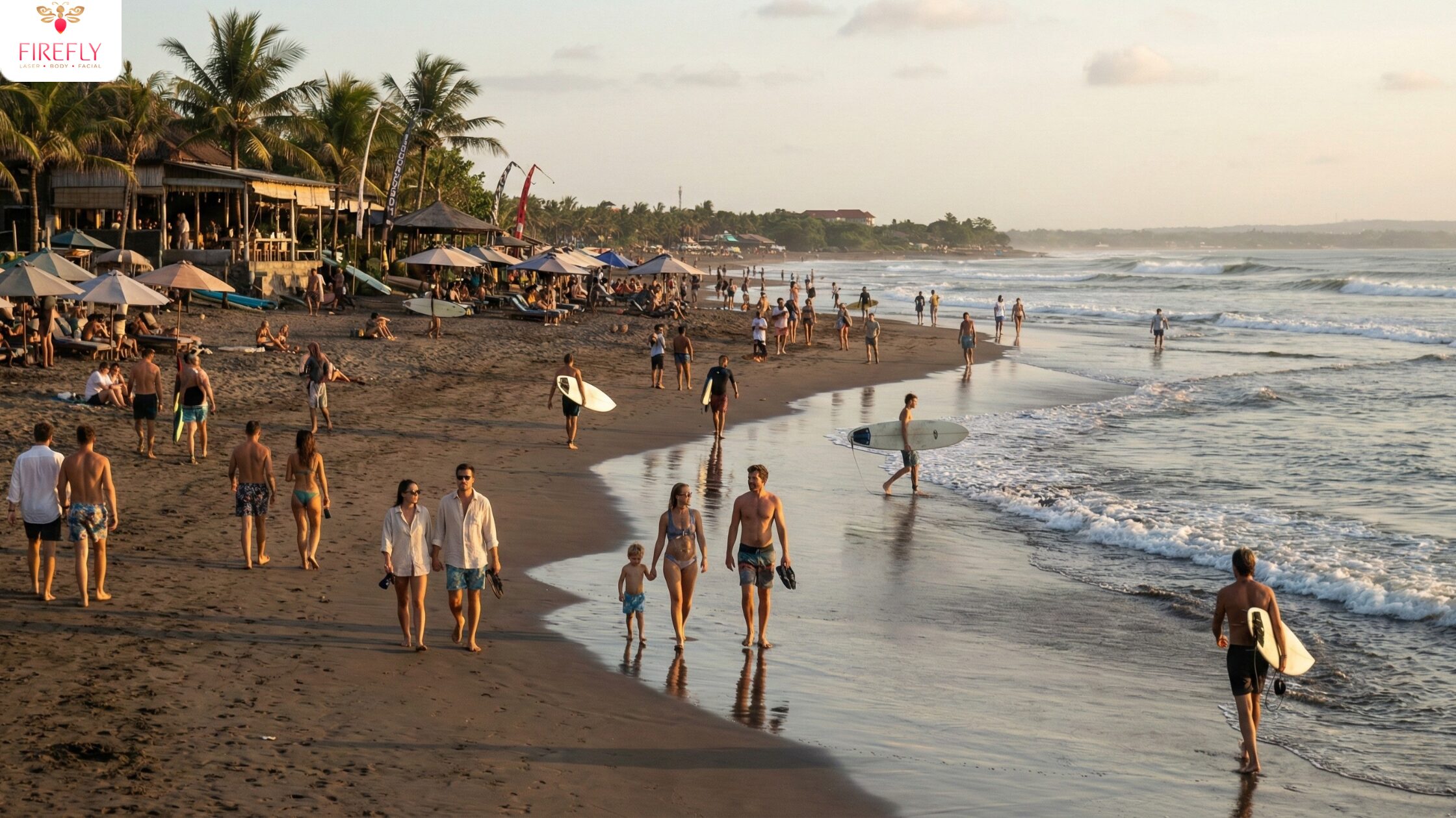 Active Bali Lifestyle and Smooth Skin