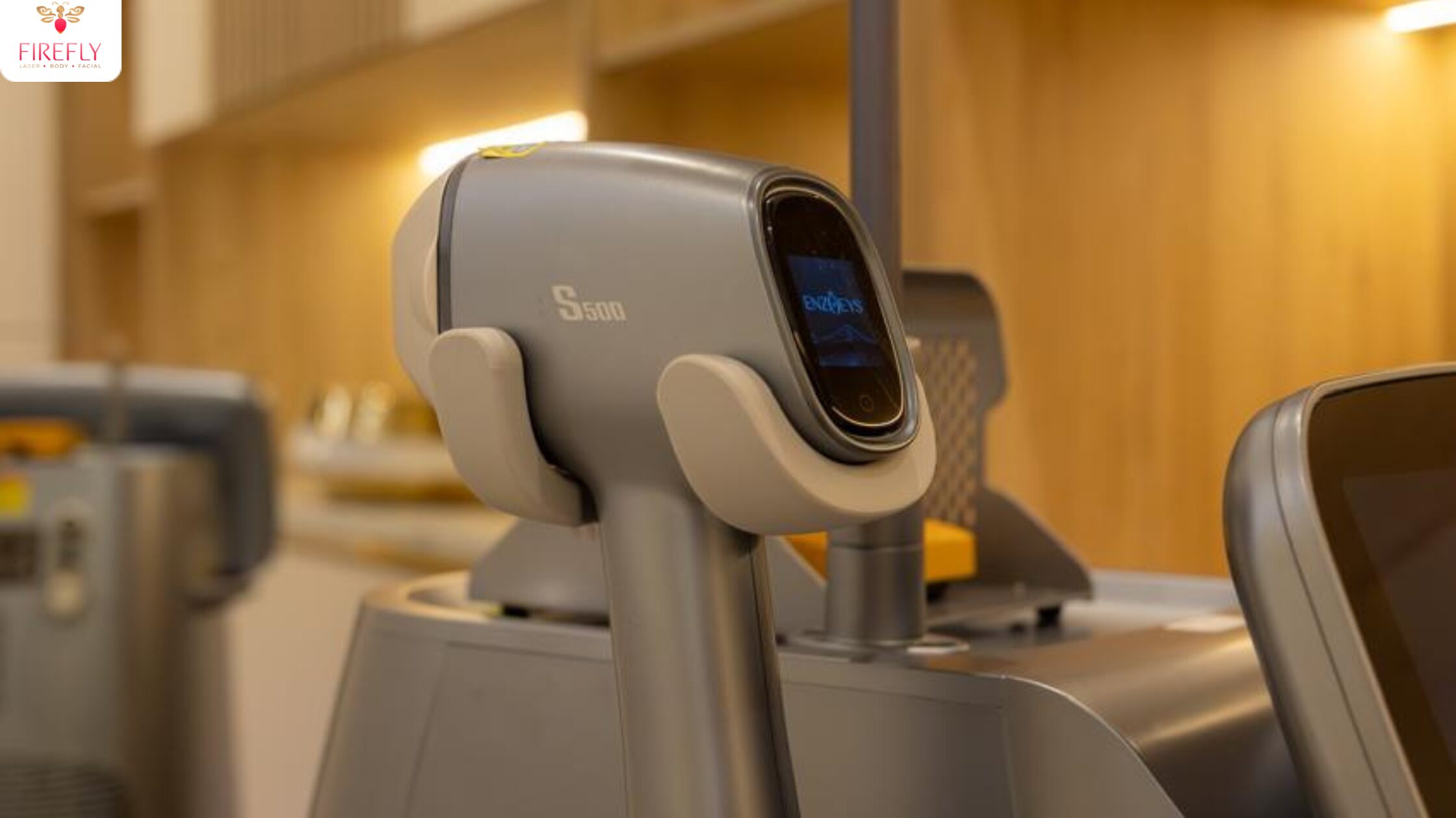 Comfortable Brazilian laser hair removal session at Firefly Bali with cooling technology