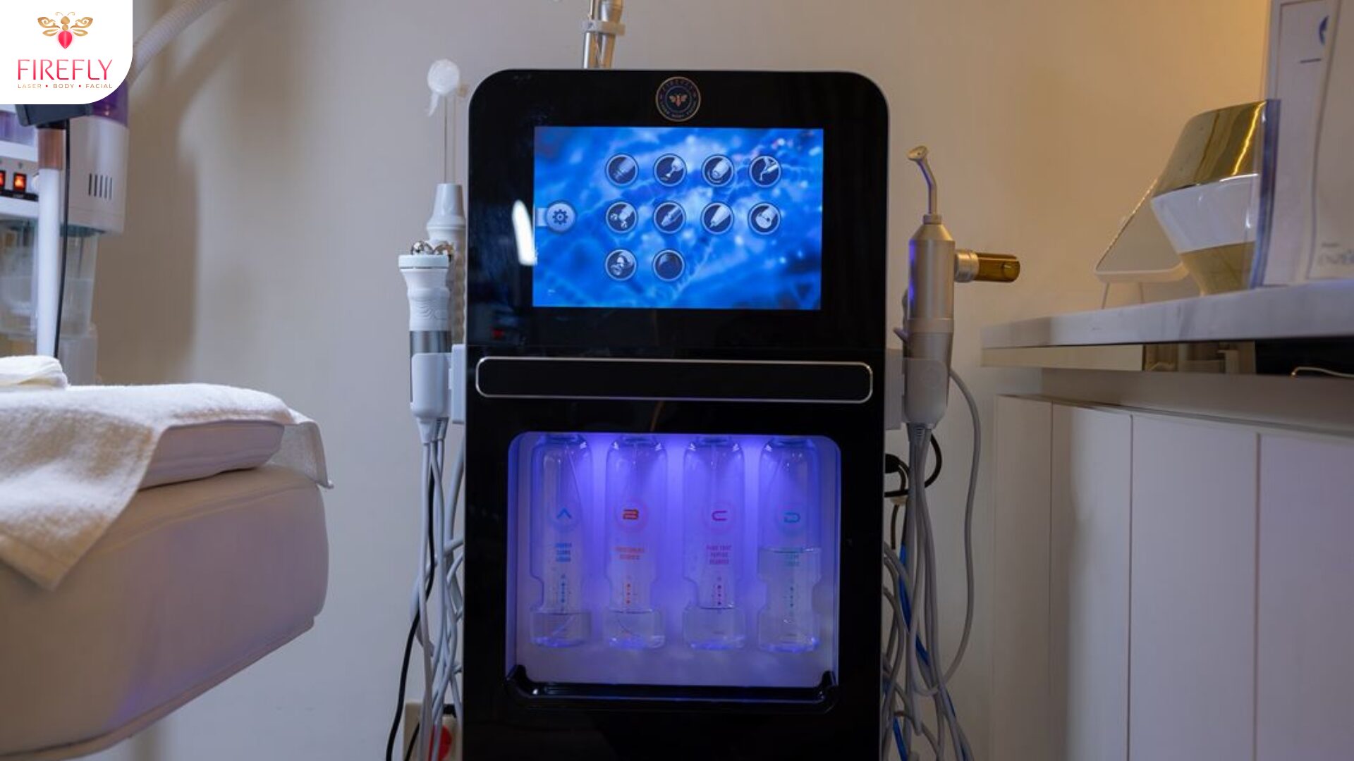 Hydrafacial treatment machine vs manual facial in Canggu Bali